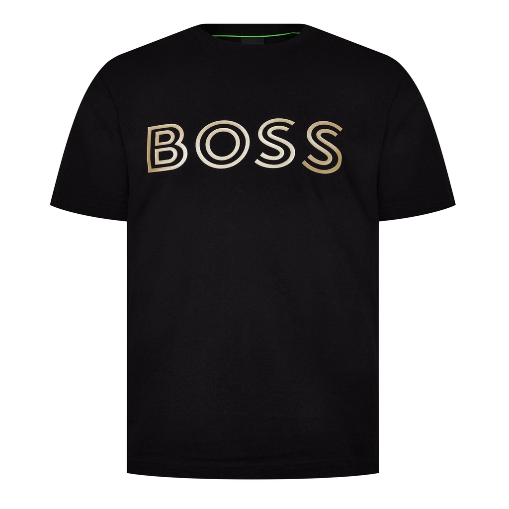 Hugo Boss Tee 1 10247491 01 - Black Gold